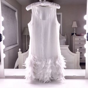 Cynthia Steffe Hattie Feather Dress - NWOT